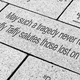 One of the thousands of commemorative Laffy Taffy 9/11 cobblestones.